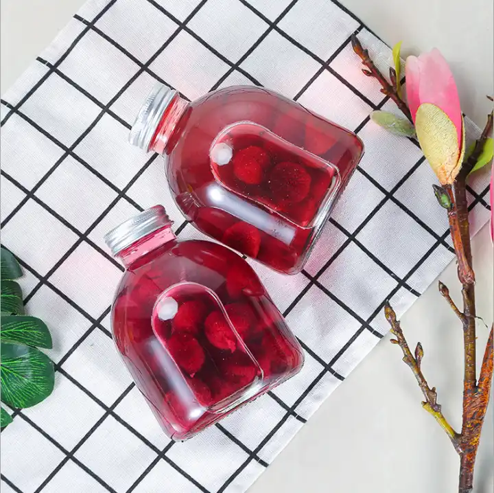 Glass Juice Bottle3