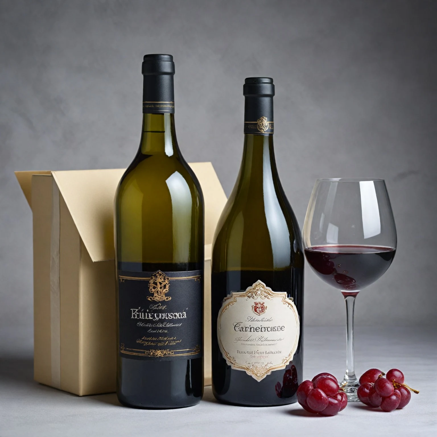 Empty Wine Bottle Glass Wine Bottle Red Wine Bottles with Cork