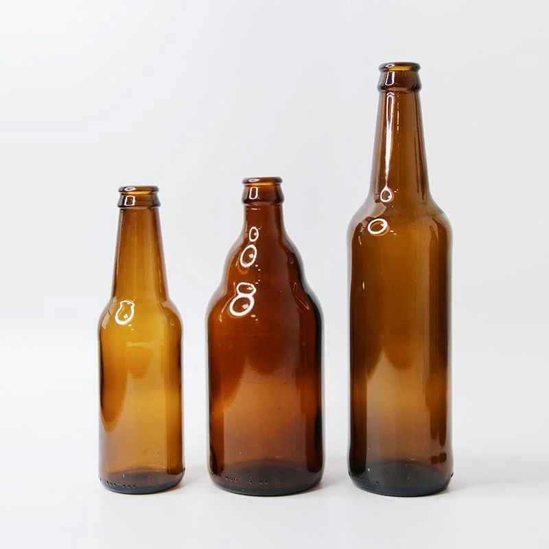 three open glass packaging for beverages with stopper closure 01