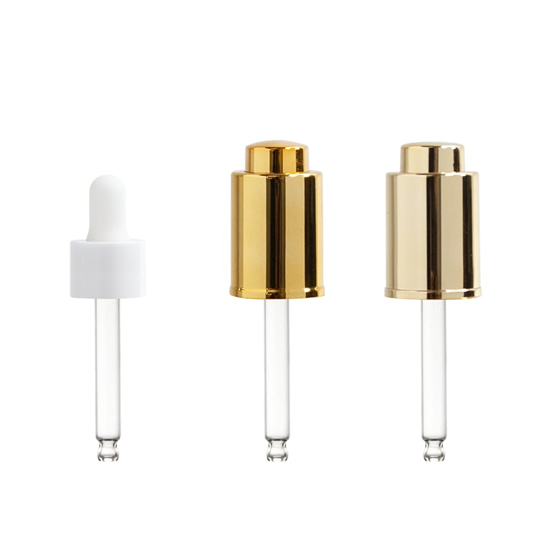 three different closures for glass packaging 01