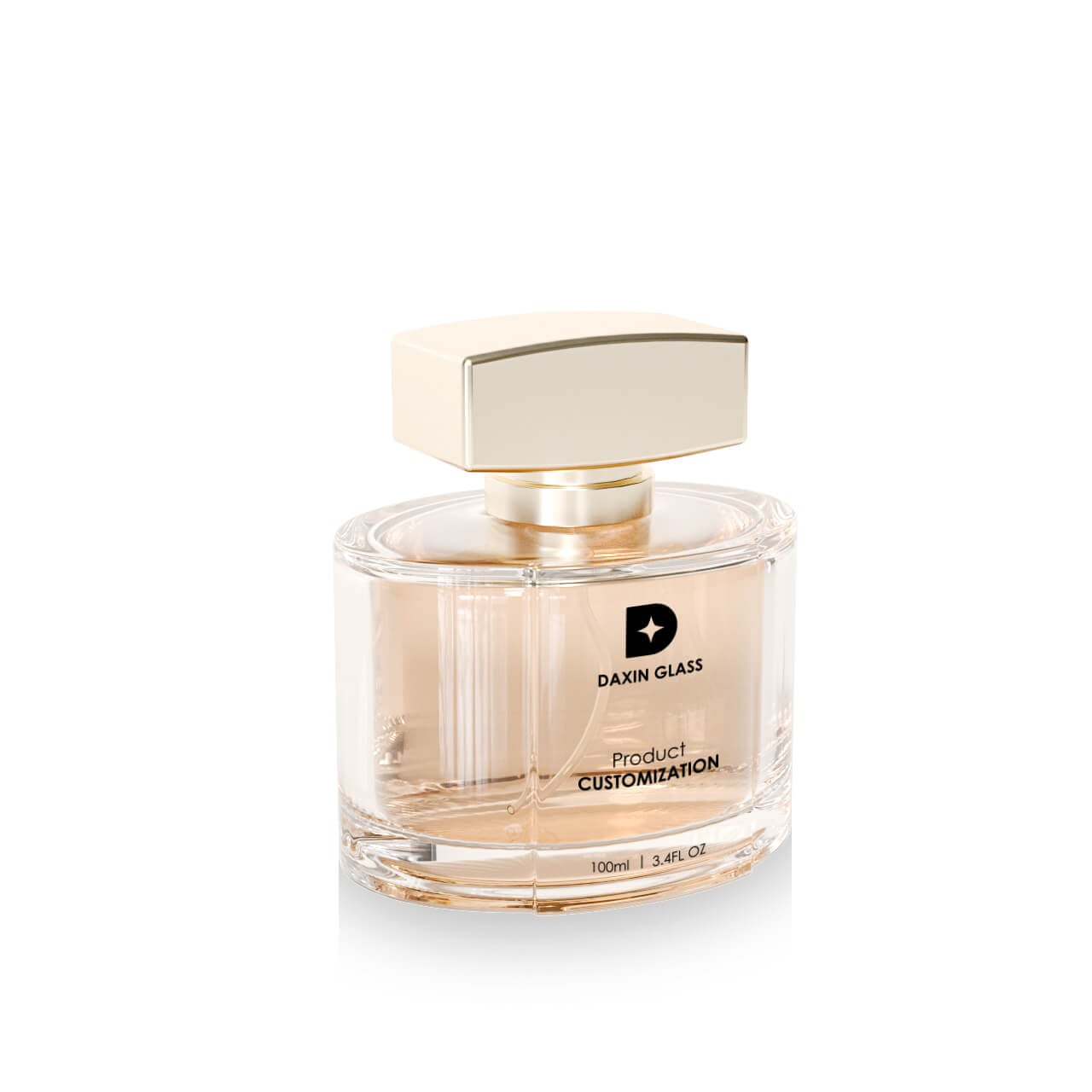 3.4oz perfume bottle