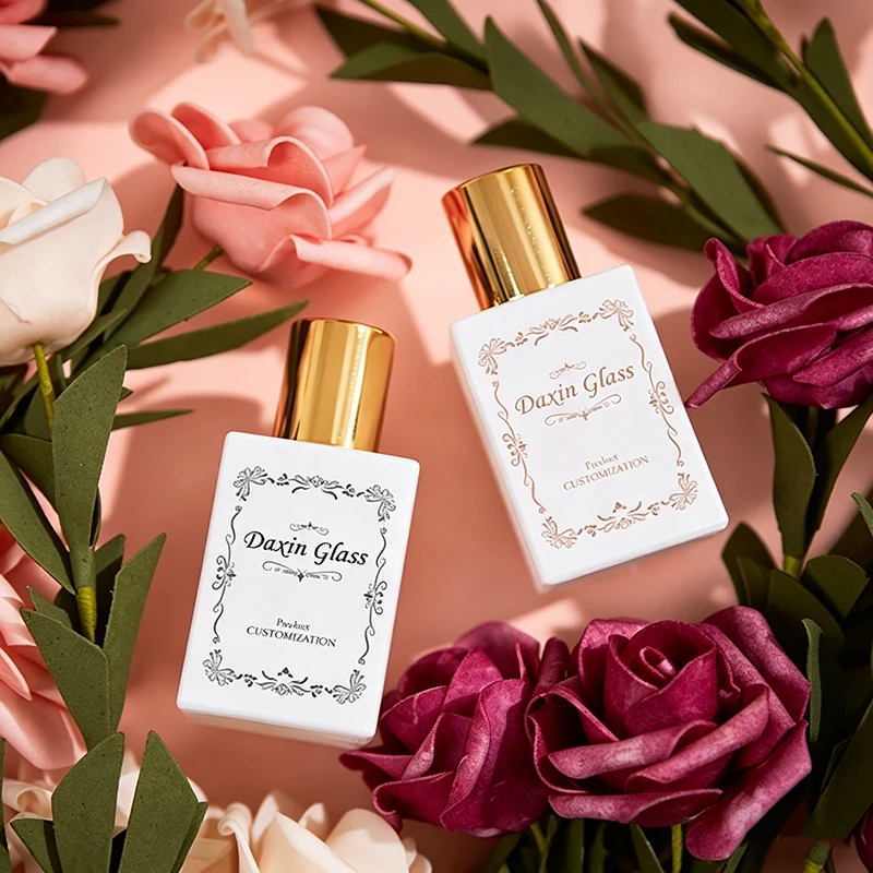 Case Study: Perfume Bottle Design Logo Rectangle Glass Spray Bottle