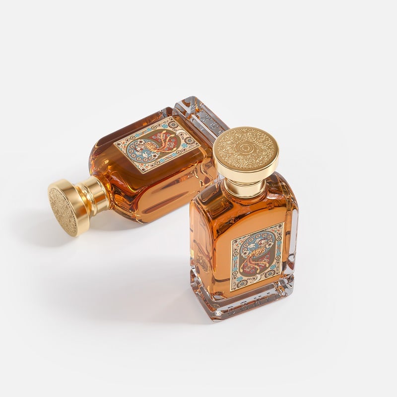 arabic perfume glass bottle (2)