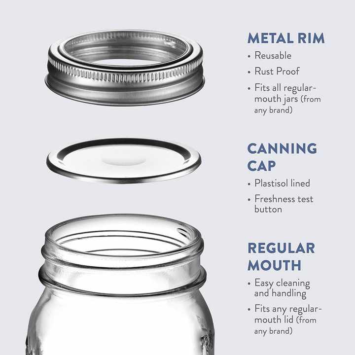 Mason Glass Jar (5)