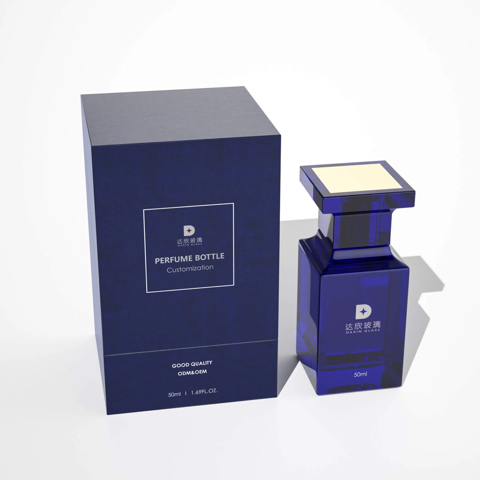 square glass perfume bottle rectangle