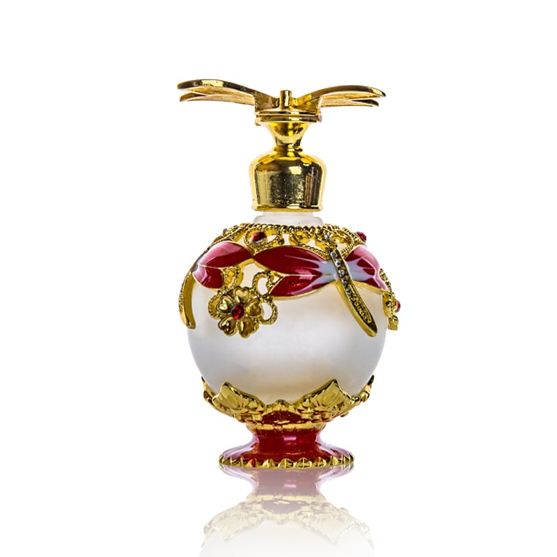 a decorative glass bottle packaging with stylish dropper 02