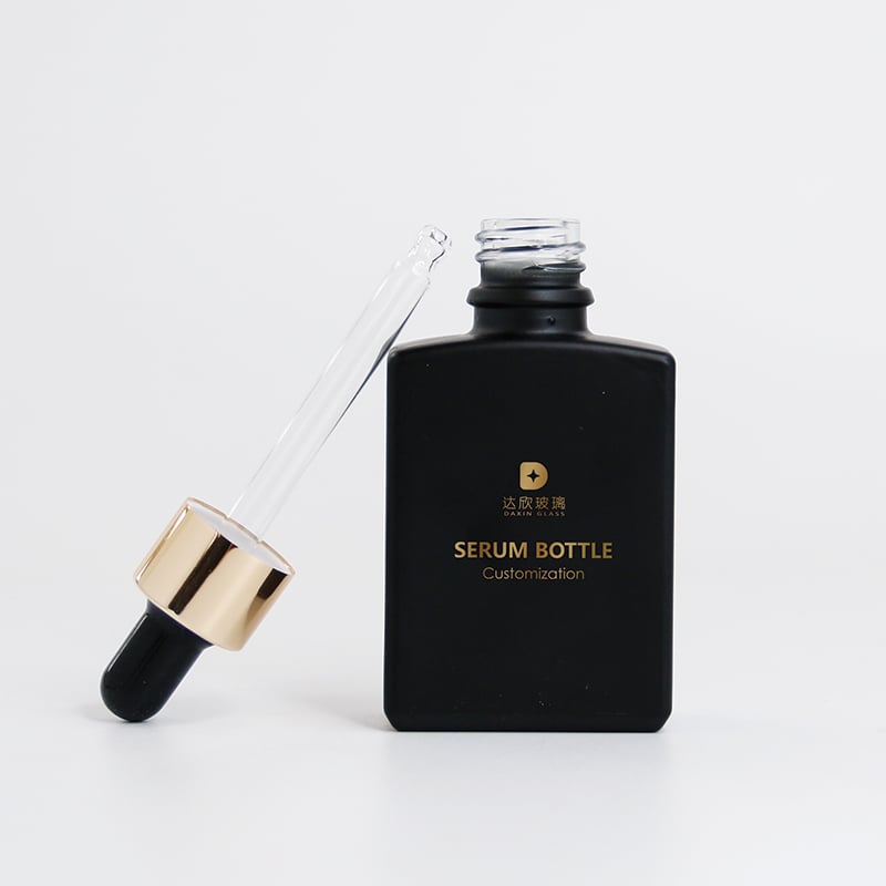 an open matte glass packaging for aromatherapy products 01