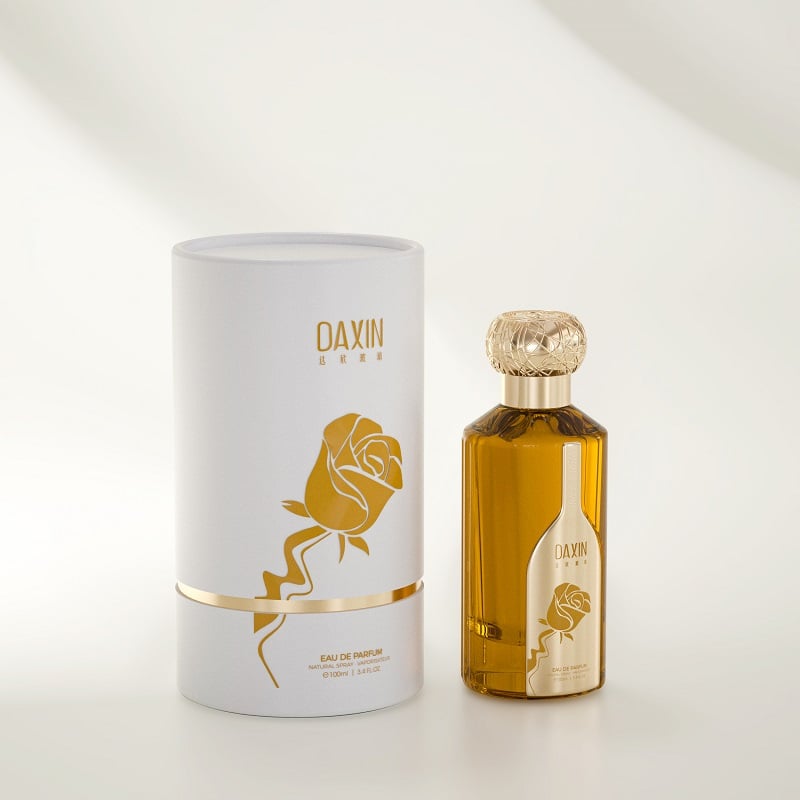 Round Perfume Glass Bottle with Box Packaging (4)