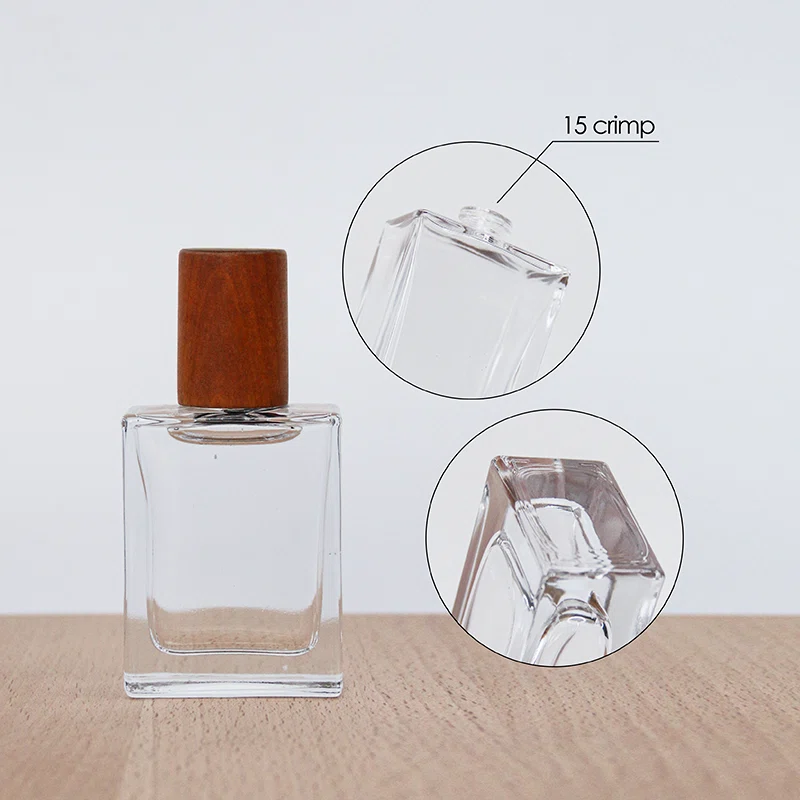 perfume bottles clear