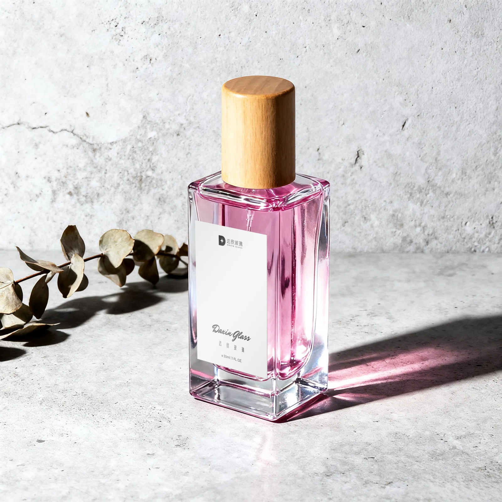 Rectangle Packaging Perfumes Bottles 30ml 35ml 50ml Perfume Atomiser Cologne Bottles