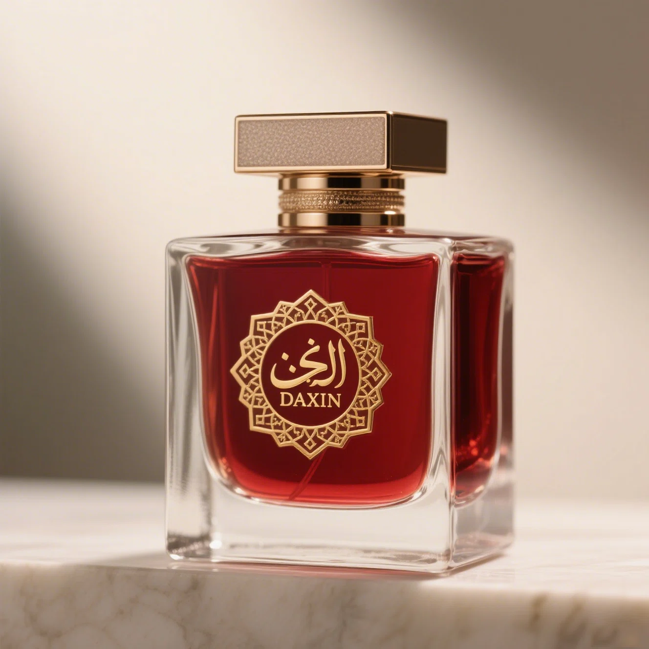 Crimp Style FEA15 Arabic Luxury Empty Custom Color Cosmetic Fragrance Oil Pump Spray Bottle
