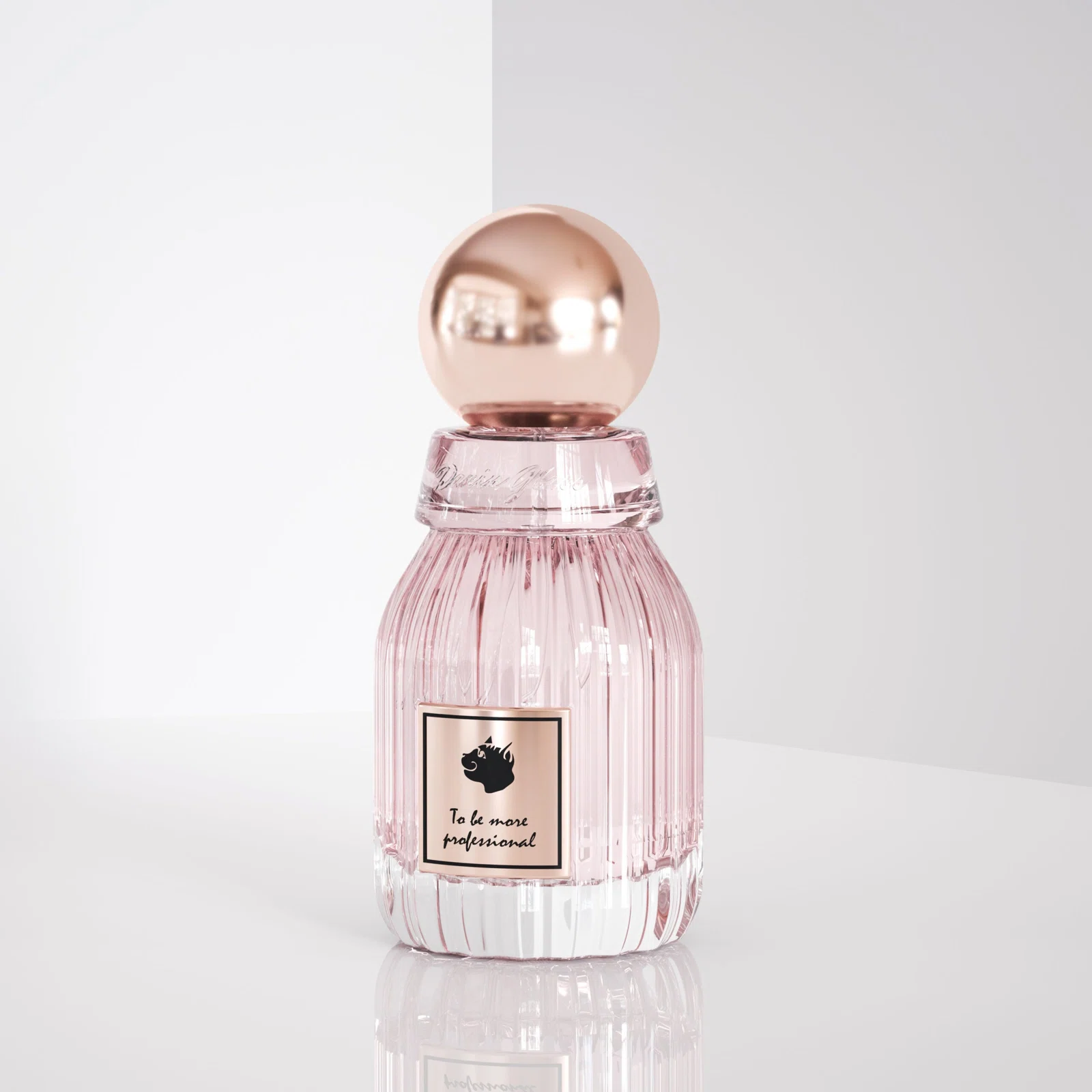clear perfume bottle